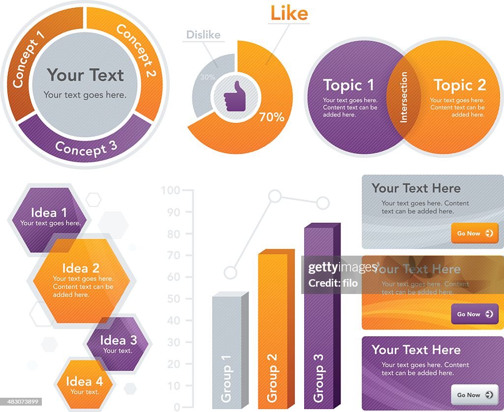 Infographic and Web Elements