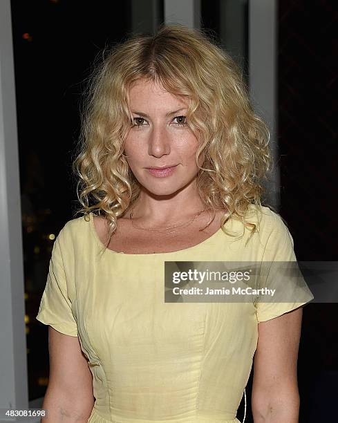 Ari Graynor attends the after party for the screening of Sony Pictures Classics "The Diary Of A Teenage Girl" Hosed by The Cinema Society at Jimmy At...