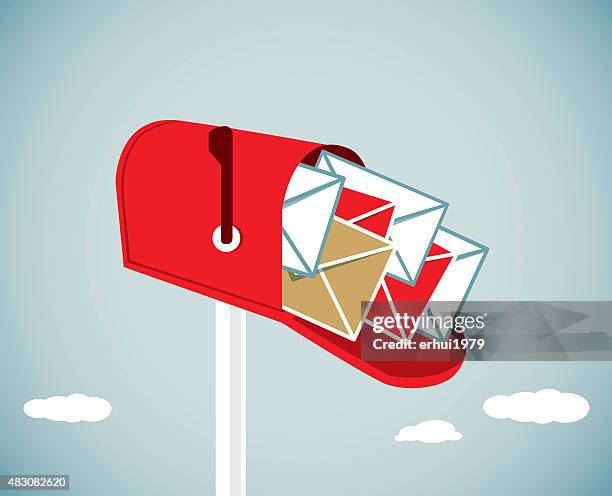 mailbox - public mailbox stock illustrations