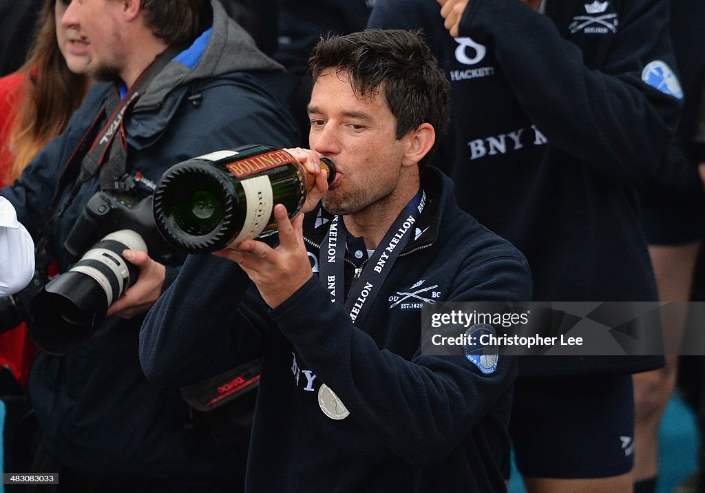 BNY Mellon Oxford v Cambridge University Boat Race 2014