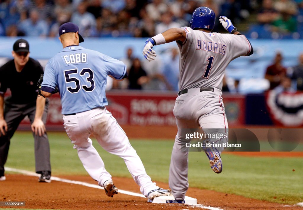 Texas Rangers v Tampa Bay Rays