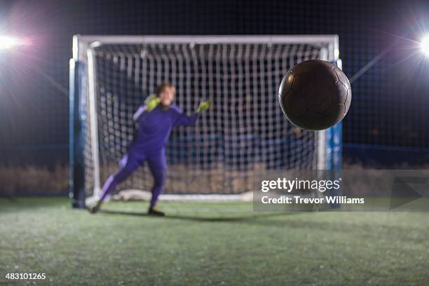 A Shot On Goal High-Res Stock Photo