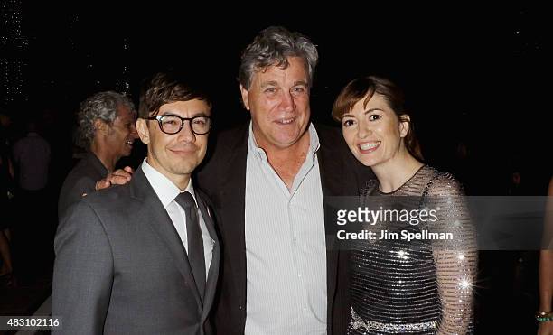 Actor/director Jorma Taccone, co-president and co-founder of Sony Pictures Classics Tom Bernard and director Marielle Heller attend the after party...