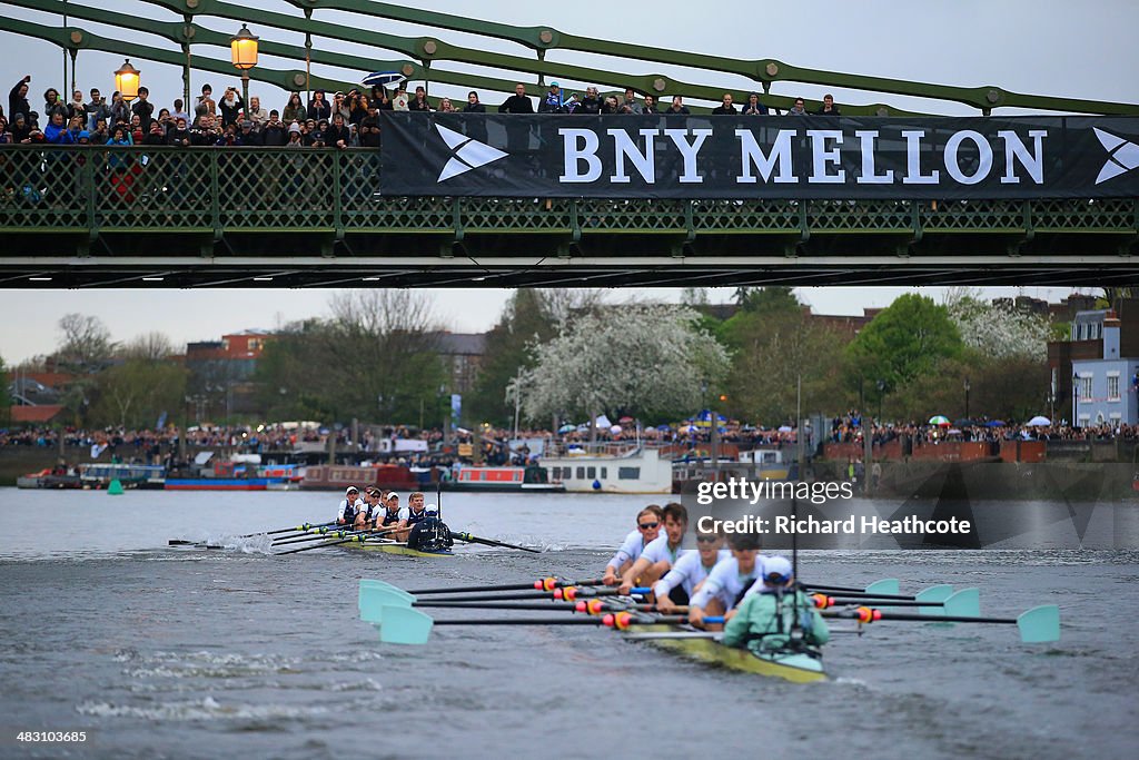 BNY Mellon Oxford v Cambridge University Boat Race 2014