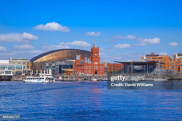 cardiff - cardiff bay stock pictures, royalty-free photos & images