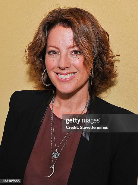 Sarah McLachlan attends Day 3 of "Live In The Vineyard" on April 5, 2014 in Napa, California.