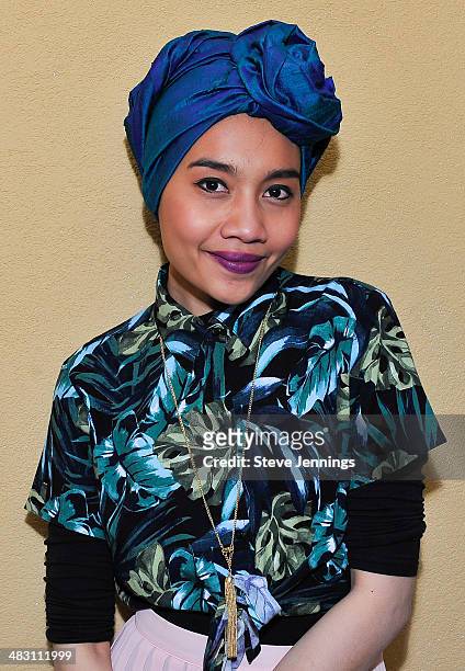 Yuna attends Day 3 of "Live In The Vineyard" on April 5, 2014 in Napa, California.