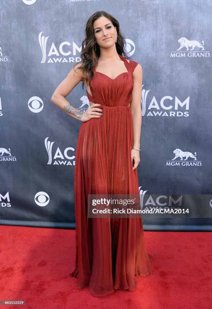 49th Annual Academy Of Country Music Awards - Red Carpet