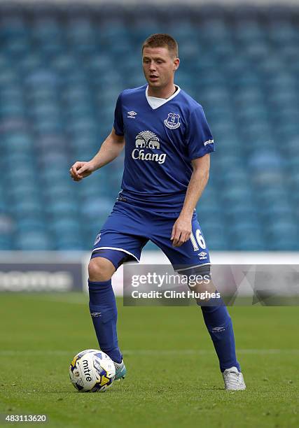 James McCarthy of Everton in action during the Pre Season Friendly match between Leeds United and Everton at Elland Road on August 1, 2015 in Leeds,...