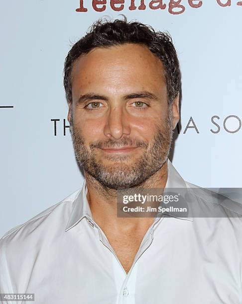 Actor Dominic Fumusa attends the Sony Pictures Classics with The Cinema Society host a screening of "The Diary Of A Teenage Girl" at Landmark's...