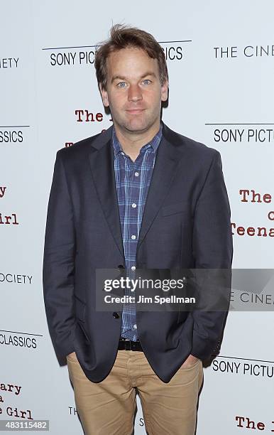 Comedian/actor Mike Birbiglia attends the Sony Pictures Classics with The Cinema Society host a screening of "The Diary Of A Teenage Girl" at...