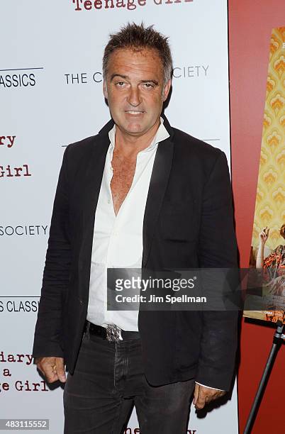 Photographer Antoine Verglas attends the Sony Pictures Classics with The Cinema Society host a screening of "The Diary Of A Teenage Girl" at...