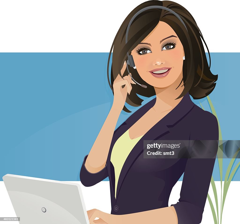Customer Service girl