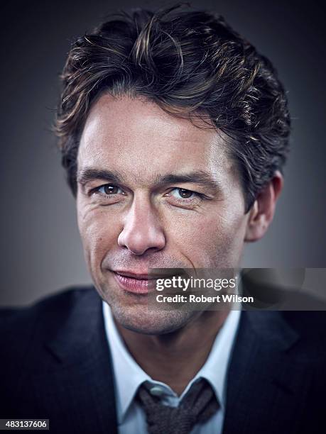 Actor Julian Ovenden is photographed for the Times on March 13, 2015 in London, England.