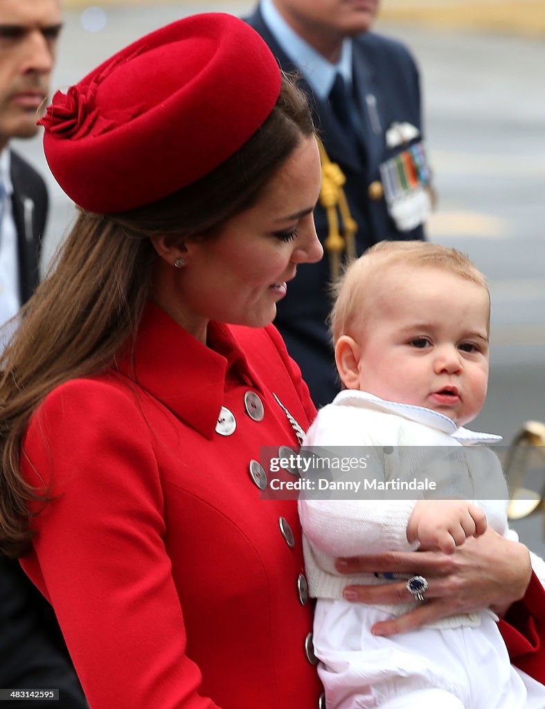 The Duke And Duchess Of Cambridge Tour Australia And New Zealand - Day 1