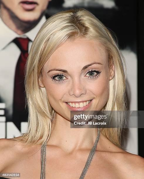 Katja Glieson attends the screening of 'The Runner' held at TCL Chinese 6 theatres on August 5, 2015 in Hollywood, California.