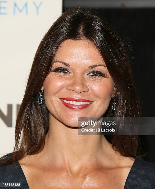 Danielle Vasinova attends the screening of 'The Runner' held at TCL Chinese 6 theatres on August 5, 2015 in Hollywood, California.