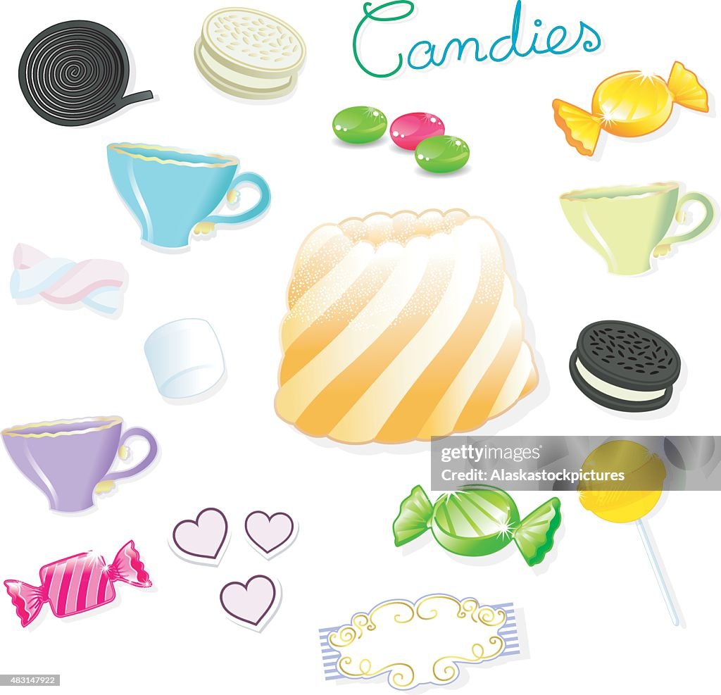 Mixed Candies and 'Teatime'