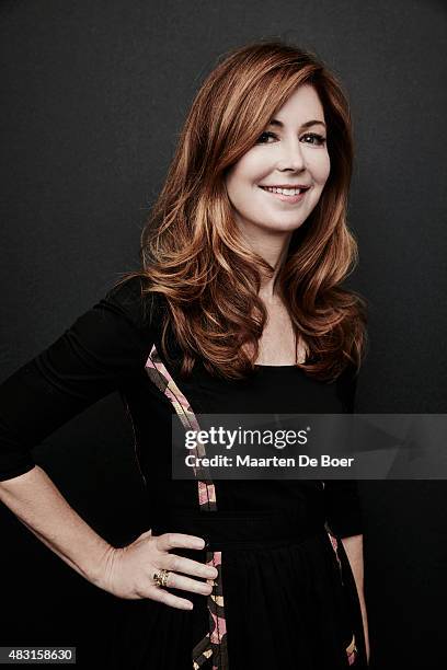 Actress Dana Delany from Amazon Studios' 'Hand Of God' poses in the Getty Images Portrait Studio powered by Samsung Galaxy at the 2015 Summer TCA's...