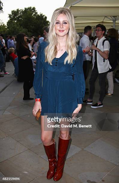 Diana Vickers attends a UK Premiere of "Gemma Bovery" at Somerset House on August 6, 2015 in London, England.