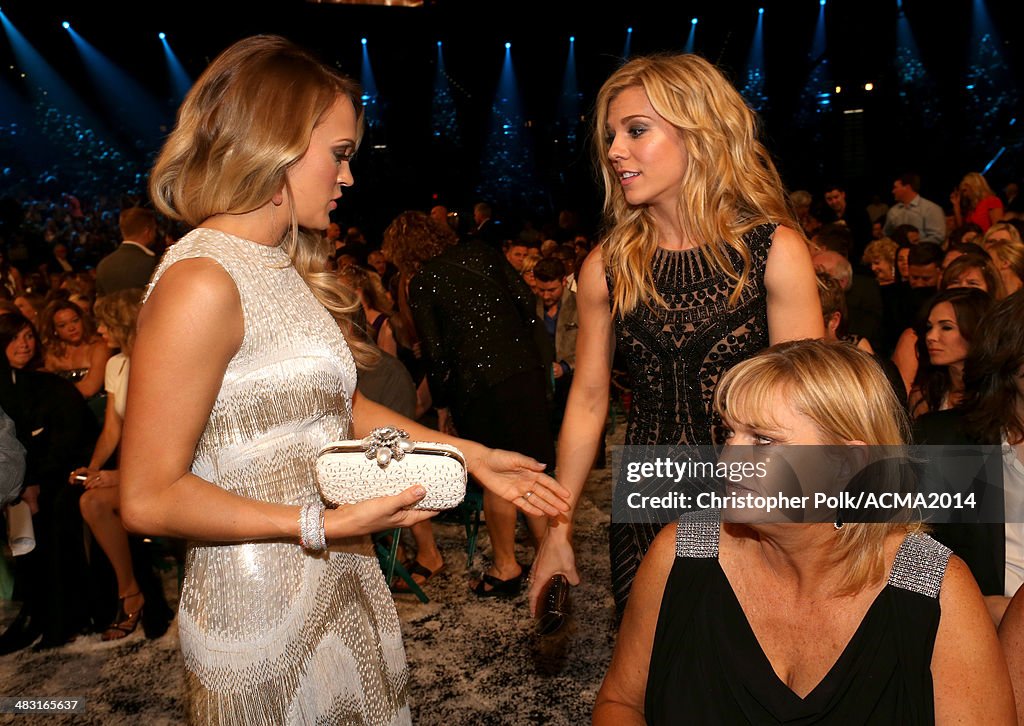 49th Annual Academy Of Country Music Awards - Backstage And Audience