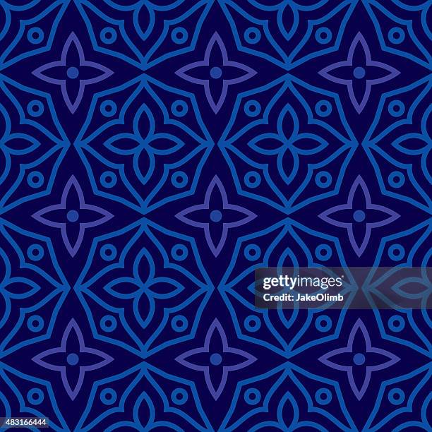 kaleidoscope pattern 1 - kaleidoscope pattern stock illustrations