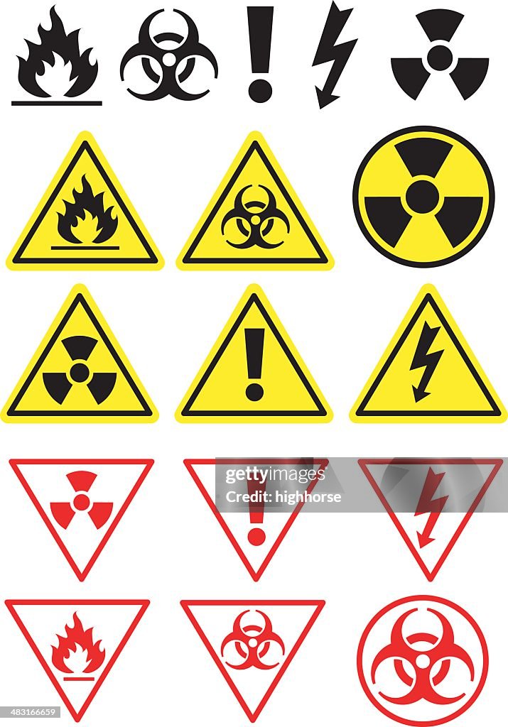 Hazard Icons and Symbols