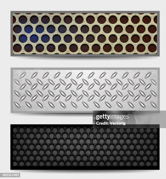 metal texture. - metal grate texture stock illustrations