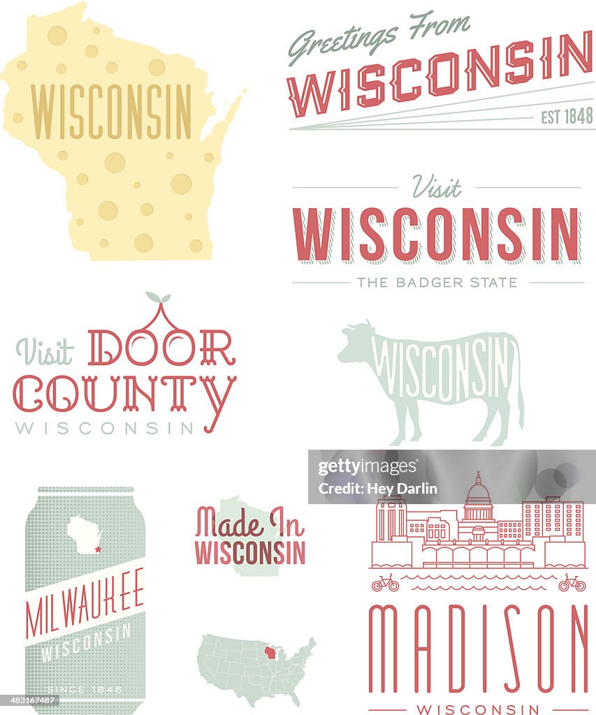 Wisconsin Typography