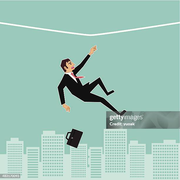 Fall Rope Cartoon Tight Rope Cartoon Photos and Premium High Res Pictures - Getty Images