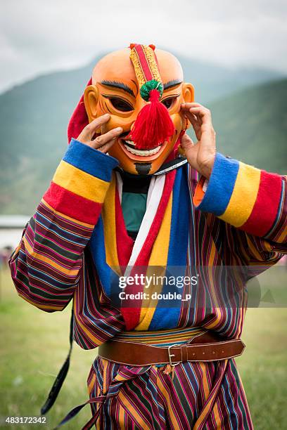 bhutanese jester - double facepalm stock pictures, royalty-free photos & images