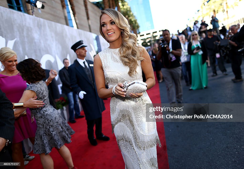 49th Annual Academy Of Country Music Awards - Red Carpet
