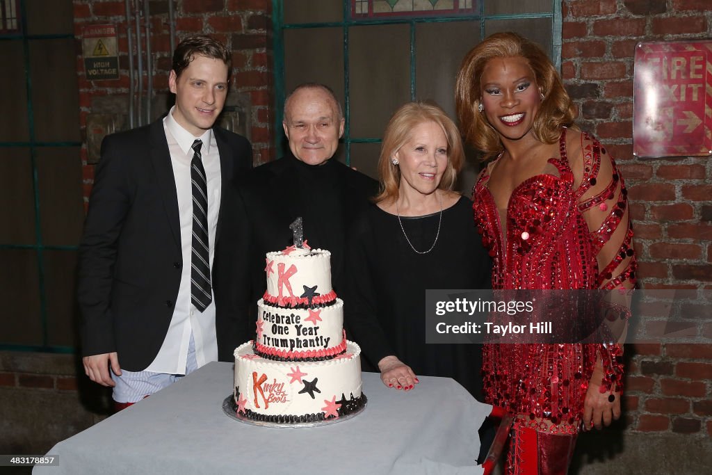 "Kinky Boots" One Year On Broadway Celebration