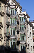 Buildings in Barcelona, Spain