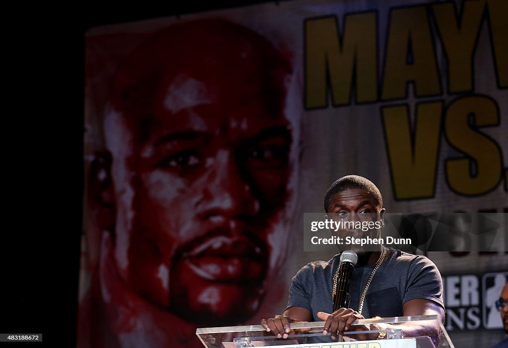 Floyd Mayweather v Andre Berto - Press Conference