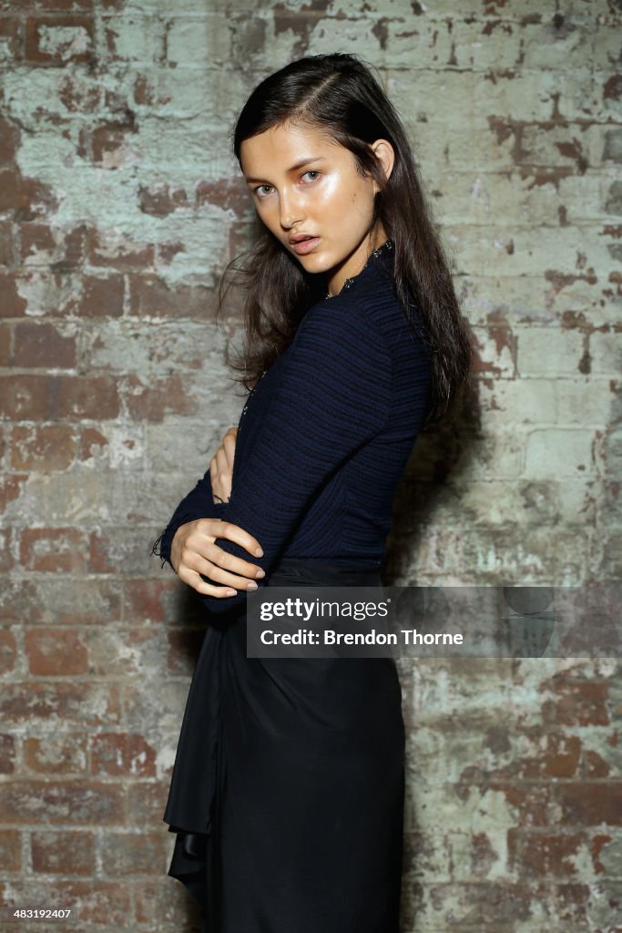 Bec and Bridge - Backstage - Mercedes-Benz Fashion Week Australia 2014