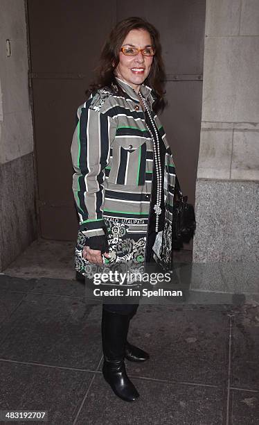 Playwrite Marsha Norman attends the Broadway opening night of "The Realistic Joneses" at The Lyceum Theater on April 6, 2014 in New York City.