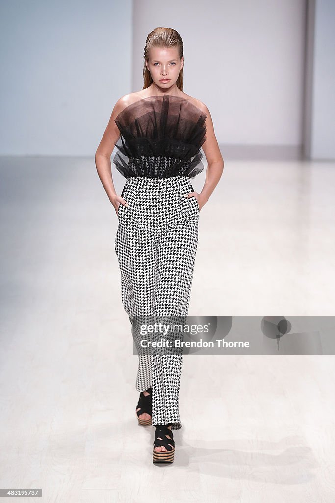Gail Sorronda - Runway - Mercedes-Benz Fashion Week Australia 2014