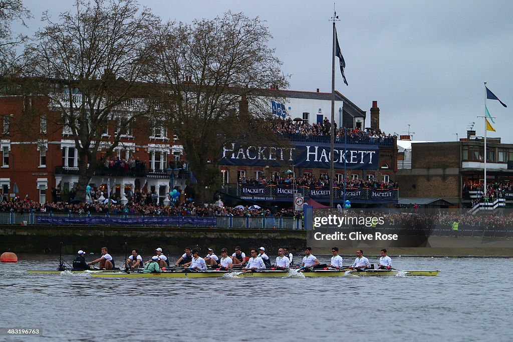 BNY Mellon Oxford v Cambridge University Boat Race 2014