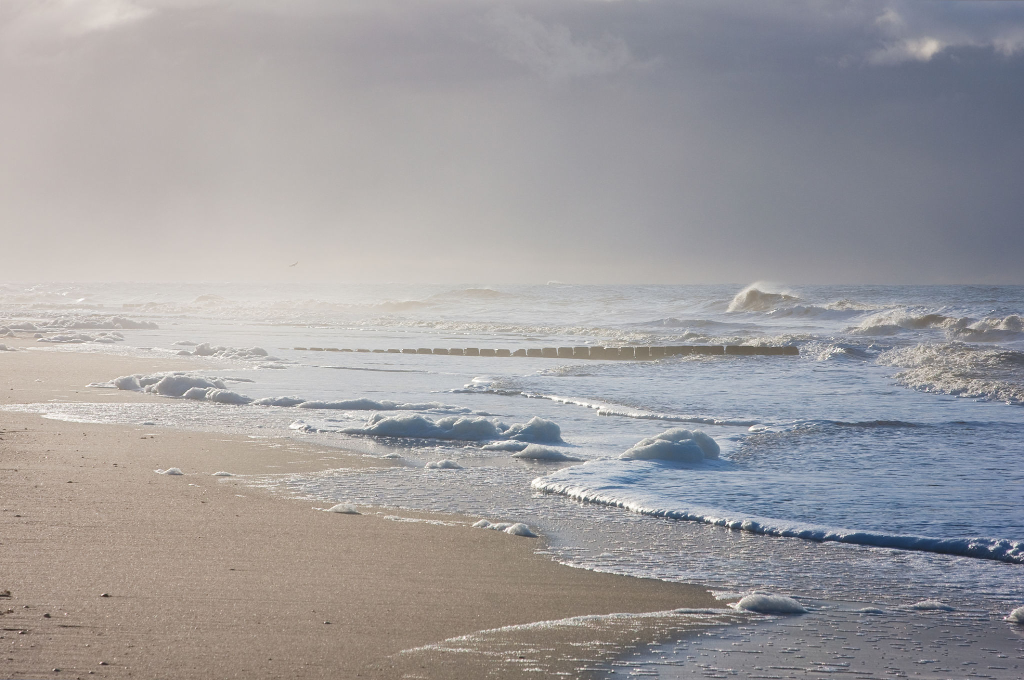 winter beach