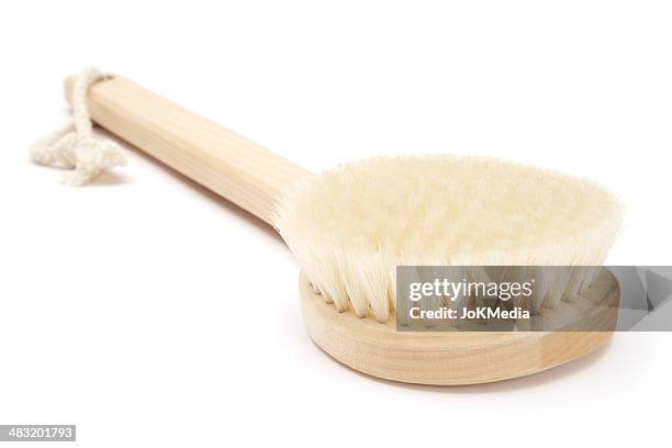 bath brush - back brush stock pictures, royalty-free photos & images