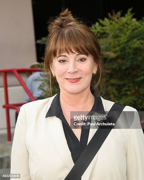 Actress Patricia Richardson visits Central Casting in her bid for President of Sag-Aftra on August 6, 2015 in Burbank, California.