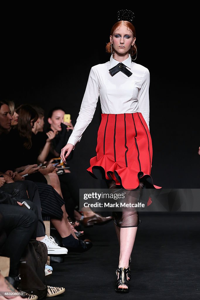 Phoenix Keating - Runway - Mercedes-Benz Fashion Week Australia 2014