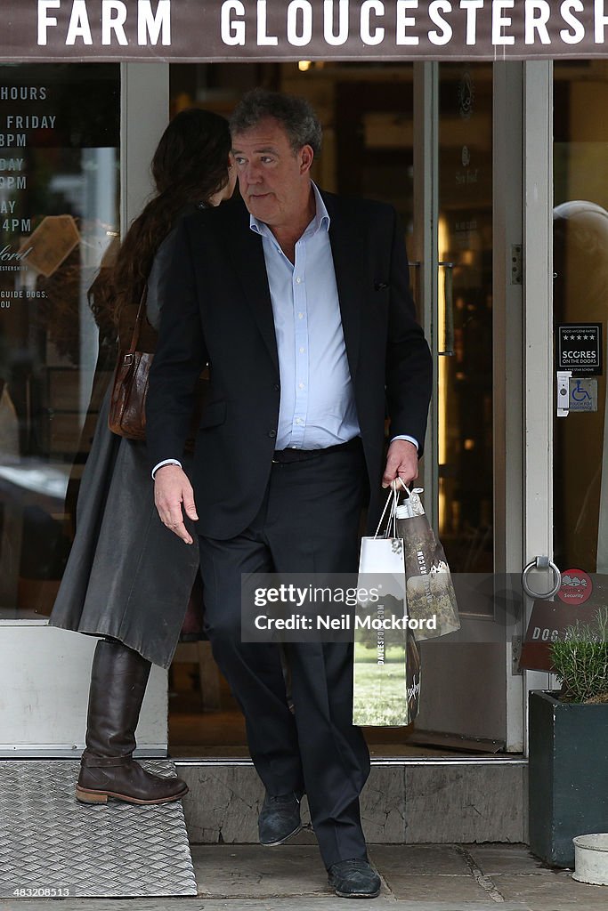 Jeremy Clarkson Sighting In London - April 7, 2014
