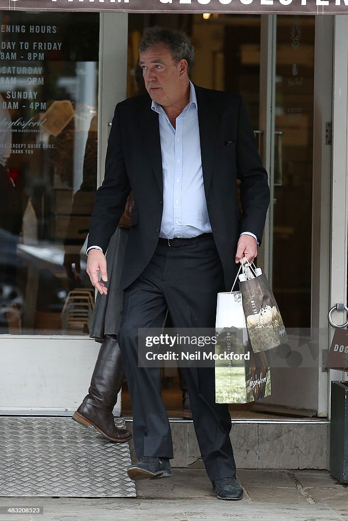 Jeremy Clarkson Sighting In London - April 7, 2014