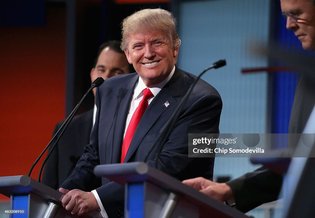 Top-Polling GOP Candidates Participate In First Republican Presidential Debate