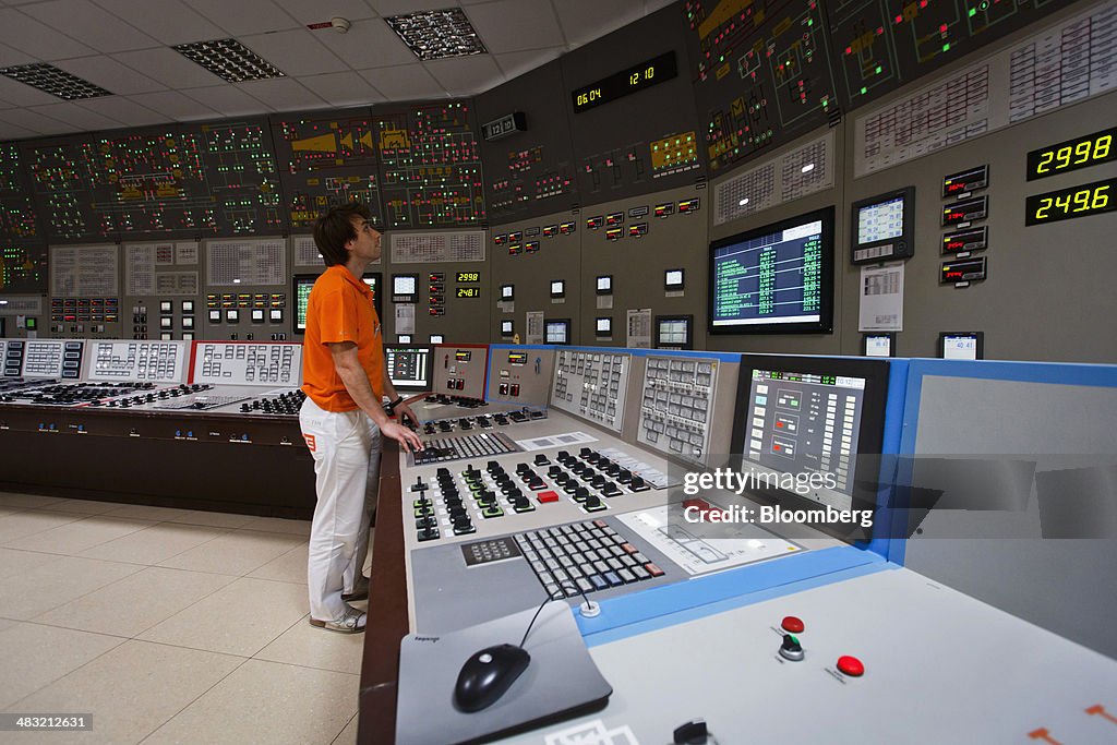 Czech Electricity Grid And Inside The Dukovany Nuclear Power Plant During Outage