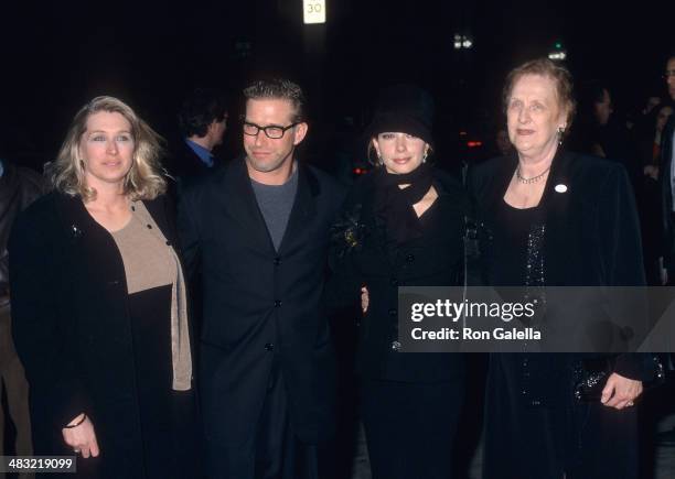 Actor Stephen Baldwin, wife Kennya, his sister Elizabeth Keuchler and his mother Carol attend "I Dreamed of Africa" New York City Premiere on April...