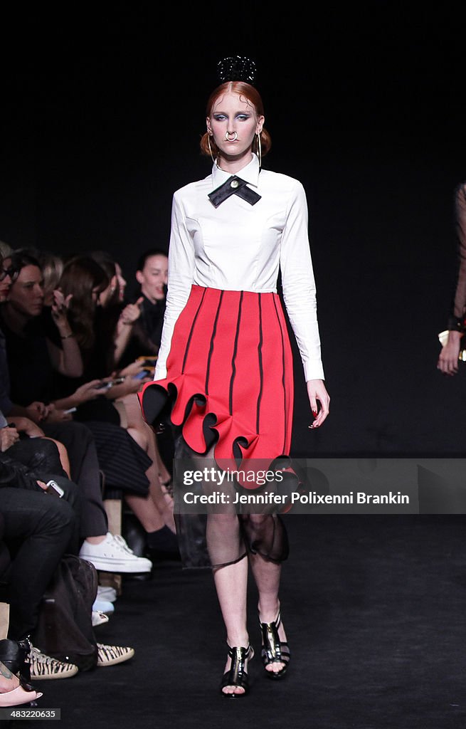 Phoenix Keating - Runway - Mercedes-Benz Fashion Week Australia 2014