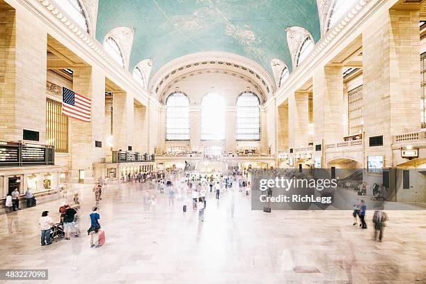 grand central terminal new york city - grand central station manhattan 個照片及圖片檔